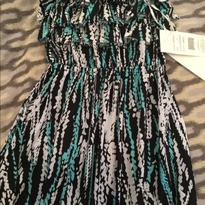 NWT strapless hi lo sundress